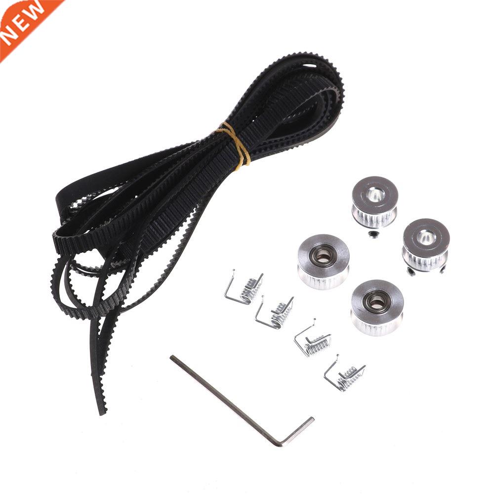 2.5m 20T GT2 Timing Belt +4pcs Pulley Idler + 4pcs Tensioner