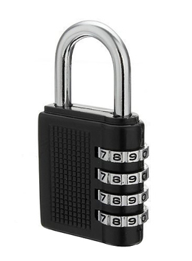 AntiTheft Security Products ZB40 Combination Plock Black