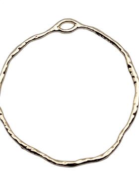 WYSIWYG 10pcs 34x35mm Charms Geometric High Quality KC Gold