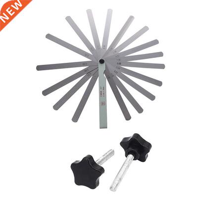 Metric Thickness Feeler Gge Guge (0.02-1.00Mm) With 2Pcs M