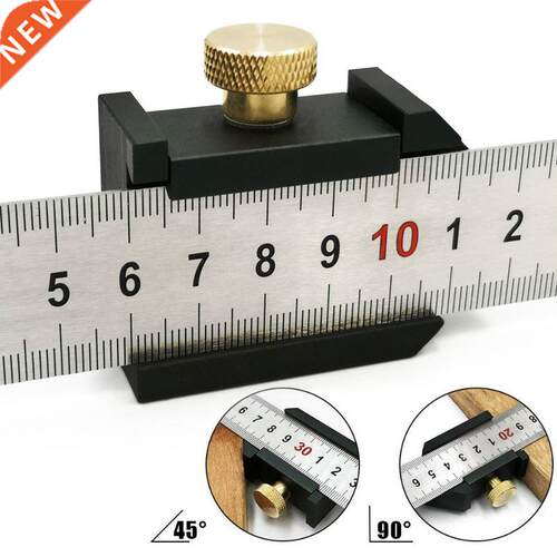 Steel Ruler Postonng Block Alloy Angle Scrber Lne Mark