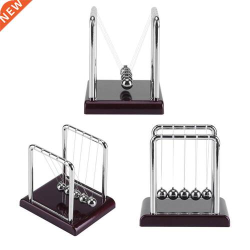 Newton Cradle Balance Steel Balls School Teaching Supplies P