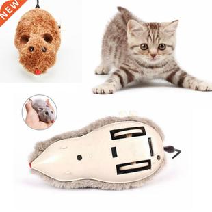 Hot Creative Funny Clockwork Spring Power Plush Mouse Toy Ca