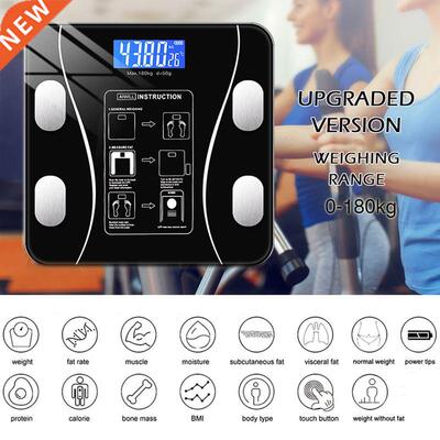 Body Fat Scale Bluetooth BMI Body Scales Smart Wireless Digi