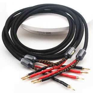 4N Oxygen Free Copper Speaker Cable Amplifier Decoder HiFi A