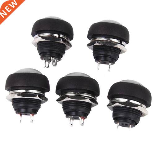 Momentary Button Switch for Doorbell Car Boat 17mm 5 White