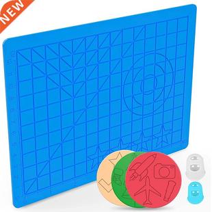 3D Printing Pens Mat 3D Pen Pad Silicone Template with Bonus