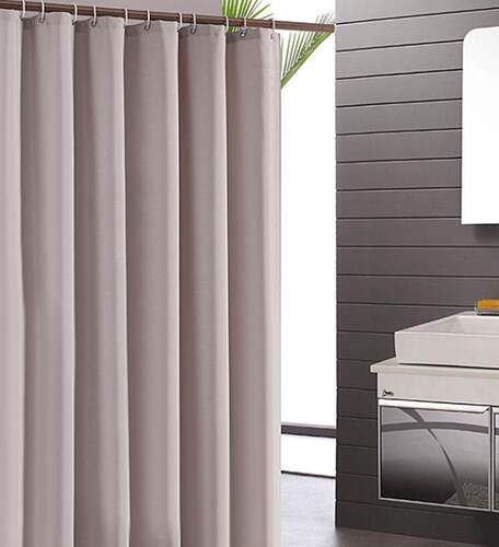 Waterproof Mildew Thickening Shower Curtain Solid Color Show