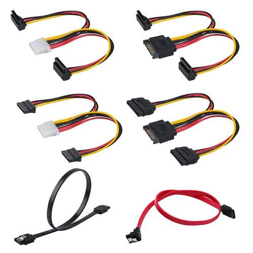 SATA Power Splitter Cable SATA III Cable SATA 3.0 Top Straig