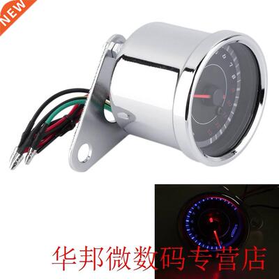 Hot Universal Motorcycle Motorbike Backlight LED 12V Tachome