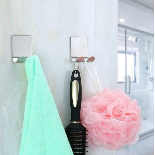 Simple stainless steel razor rack storage hook wall men's