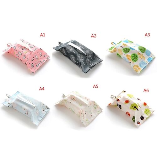 Eco-friendly Tissue Boxes Wet Wipes Bag Clutch Clean Wipes C