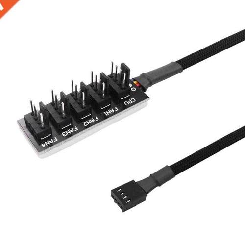 40cm 1 to 5 4-pins Molex TX4 PWM Fan CPU Hub Computer PC Cas