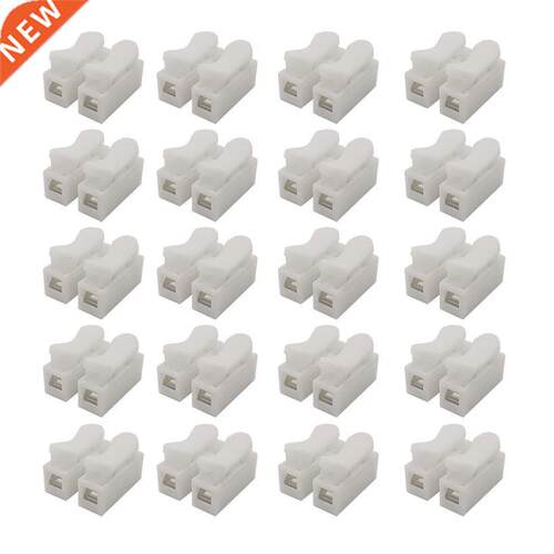 20/30/50Pcs CH2 2 Pin Quick Wire Cable Connector Adapter Ele