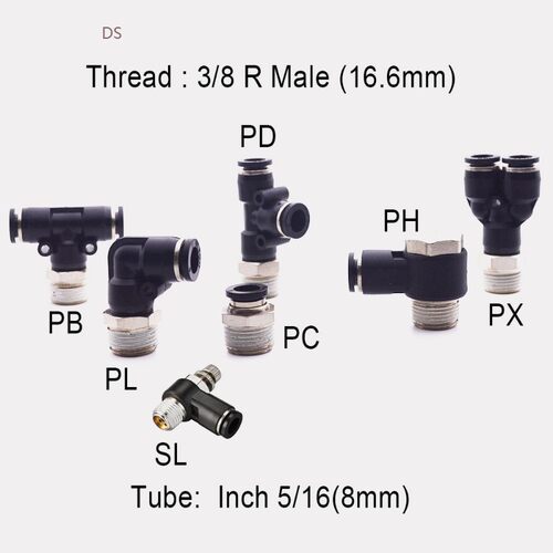 TAKE-EASY Pneumatic Fittings 1/8 1/4 /8 1/2 Compressor Acce