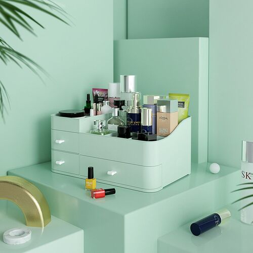 Large Capacity Drawer Make Up Organizer Bathroom Makeup Stor