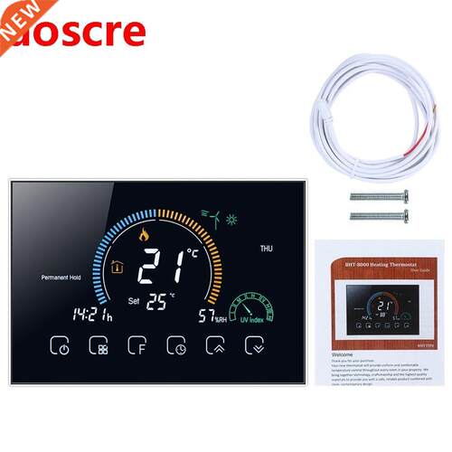 Gas Boler Heatng Thermostat WF Temperature Programma Wee