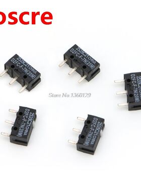 5 Pcs D2FC-F-7N 20M Micro Switch For Mouse Replacement Subst