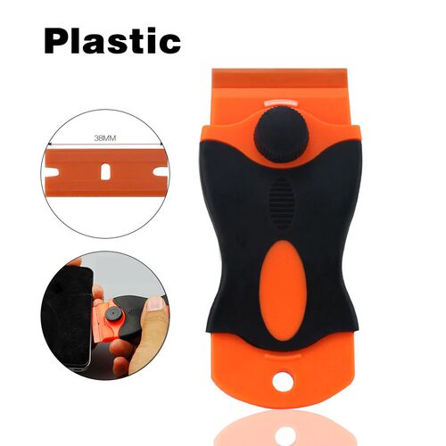 *Car er Razor Scraper+1pcs Plastic Razor Blade Vinyl Carbon