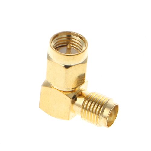 SMA Male To SMA Female Right Angle 90 Degrees RF Coaxial Con