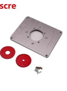 85x85mm Aluminum Router Table Plate Trimming Machine Flip Pl