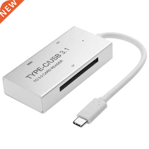 Card Reader Alloy USB 3.1 Type-C to SD/CF/MS/TF Smart Memory