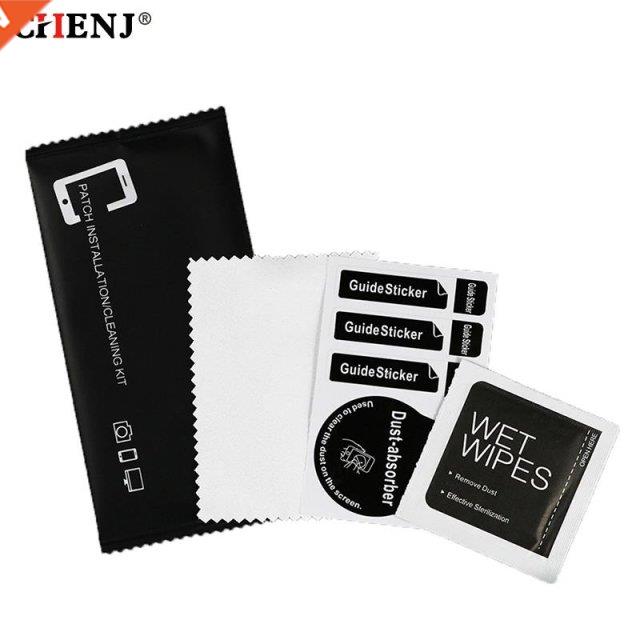 10sets Wet Wipes Dust Paper Cleaning Cloth Paste film tool s
