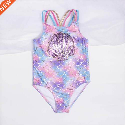 3-14Years Girls Kids Swimsuit 2022 Embroidery Children Girl