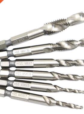 6pcs M-M10 Tap Hex Shank H 441 Screw Spiral Point Thread M