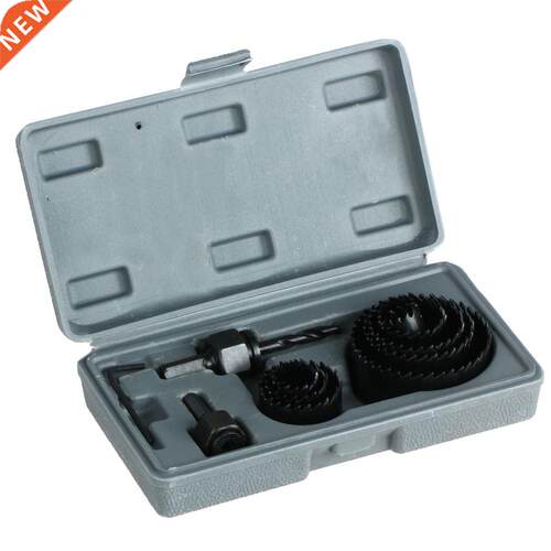1Hole Saw Cutting Set Kit 3/4 Carbon HSS Steel Drill Bits Wo