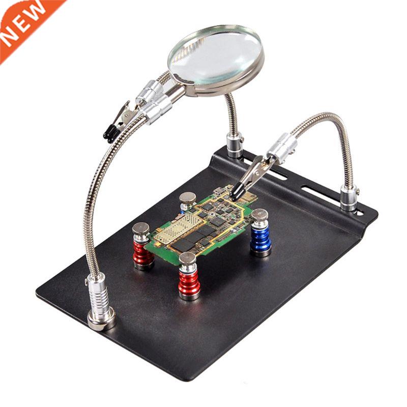 Mgnetic Circuit Bord Holder Helping Hnds Soldering Third