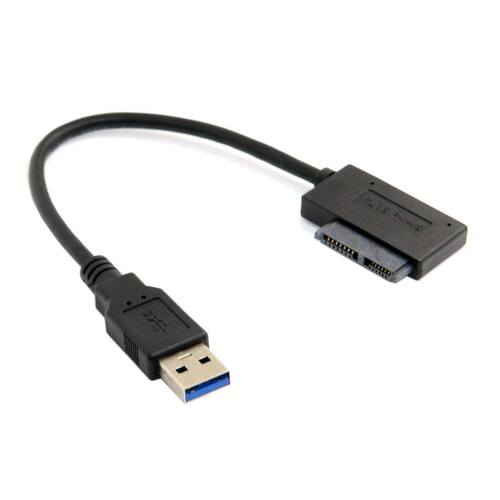 USB .0 to 7+6 1Pin Slimline SATA CD/DVD ROM Optical Drive