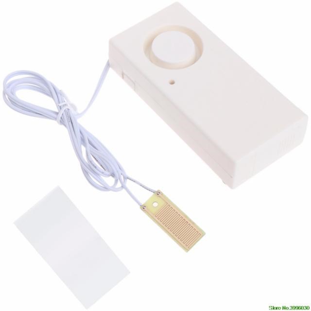 Water Leak Alarm Rain Flood Level Overflow Detector Sensor A