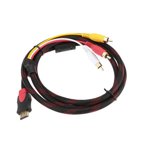 1080P HDMI Male to 3-RCA Component Video HD Converter Adapt