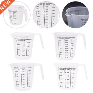 400/600/800/1000ml Plastic Measuring Graduated Jug Cup Kitc
