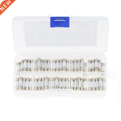 50PCS/Box 10 Kinds 5*20mm Fst Blow Cermic Fuse 0.25 0.5