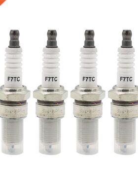4 Pcs Spark Plug F7TC for Engine GX120 GX160 GX200 GX240 GX2