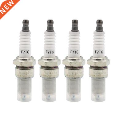 4 Pcs Spark Plug F7TC for Engine GX120 GX160 GX200 GX240 GX2