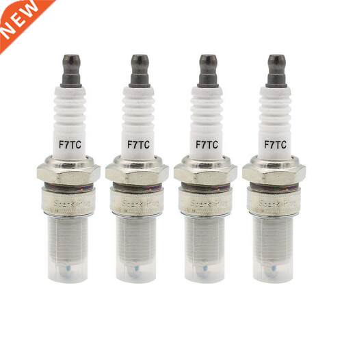 4 Pcs Spark Plug F7TC for Engine GX120 GX160 GX200 GX240 GX2