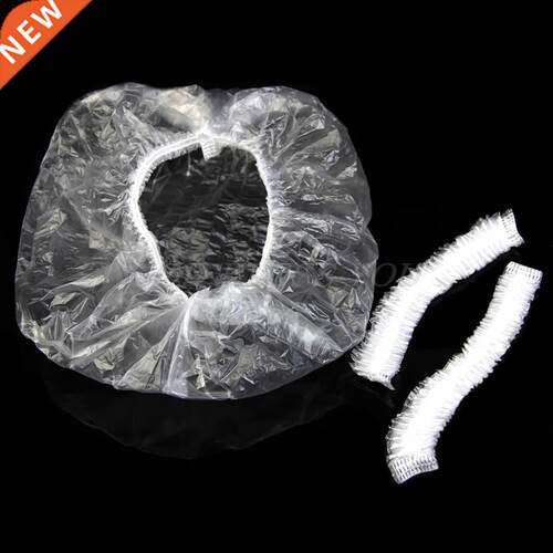 100pcs Disposable One-off Hotel Home Shower Bathing Clear Ha