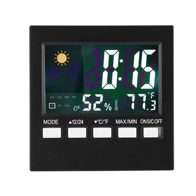 Digital Thermometer Alarm Clock Temperature Humidity Weather