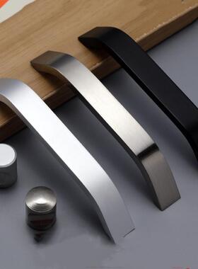 Kitchen Cabinet Knobs and Handles Black Furniture Handle for