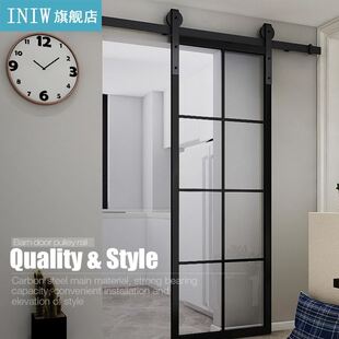 Hanging Durable Door Wood Cabinet Hardware Barn Rail
