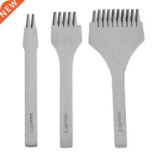 .8Mm Leather Hole Punc Chisel Tools Flat Steel White Craft
