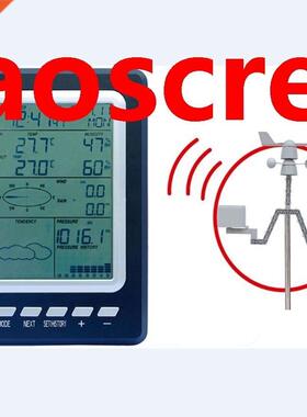 Professional 433mhz Temperature Humidity Rain Pressure Wind