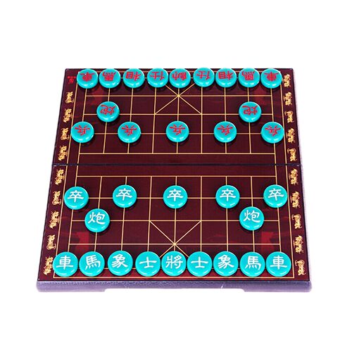 Portable Chinese Chess Magnetic Piece Compact Resin