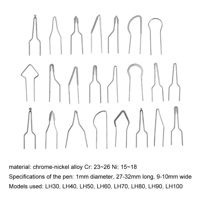 23pcs/lot metal alloy high impedance accessories dia 1mm woo