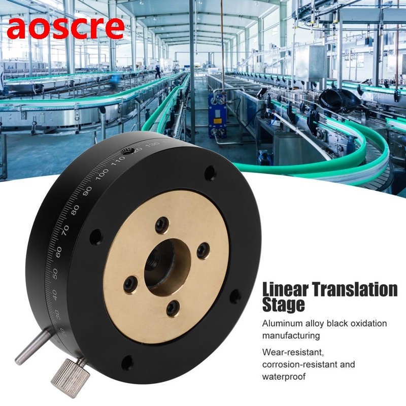Linear Translation Stage Manually Rotating High Accuracy Coa