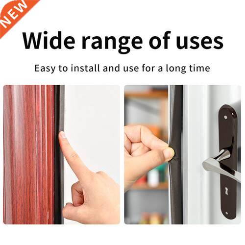 5M Self Adhesive Door Window Sealing Strip Soundproof Foam S