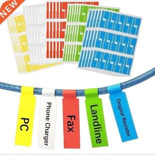 750Pcs Cable label Sticker A4 Paper Wire Ethernet Network El